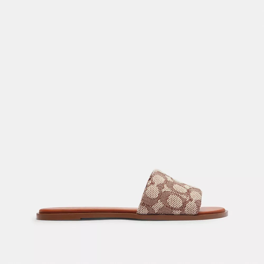 Holly Sandal Signature Textile Jacquard
