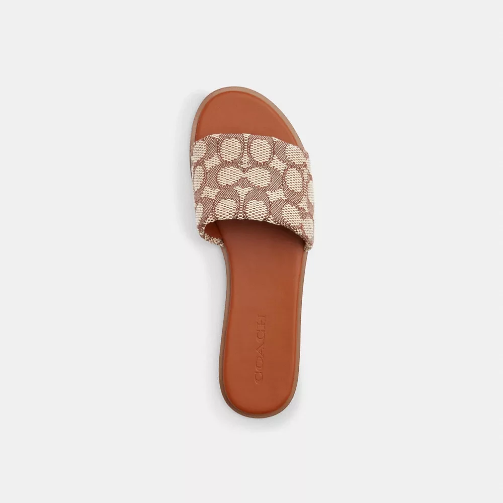 Holly Sandal Signature Textile Jacquard