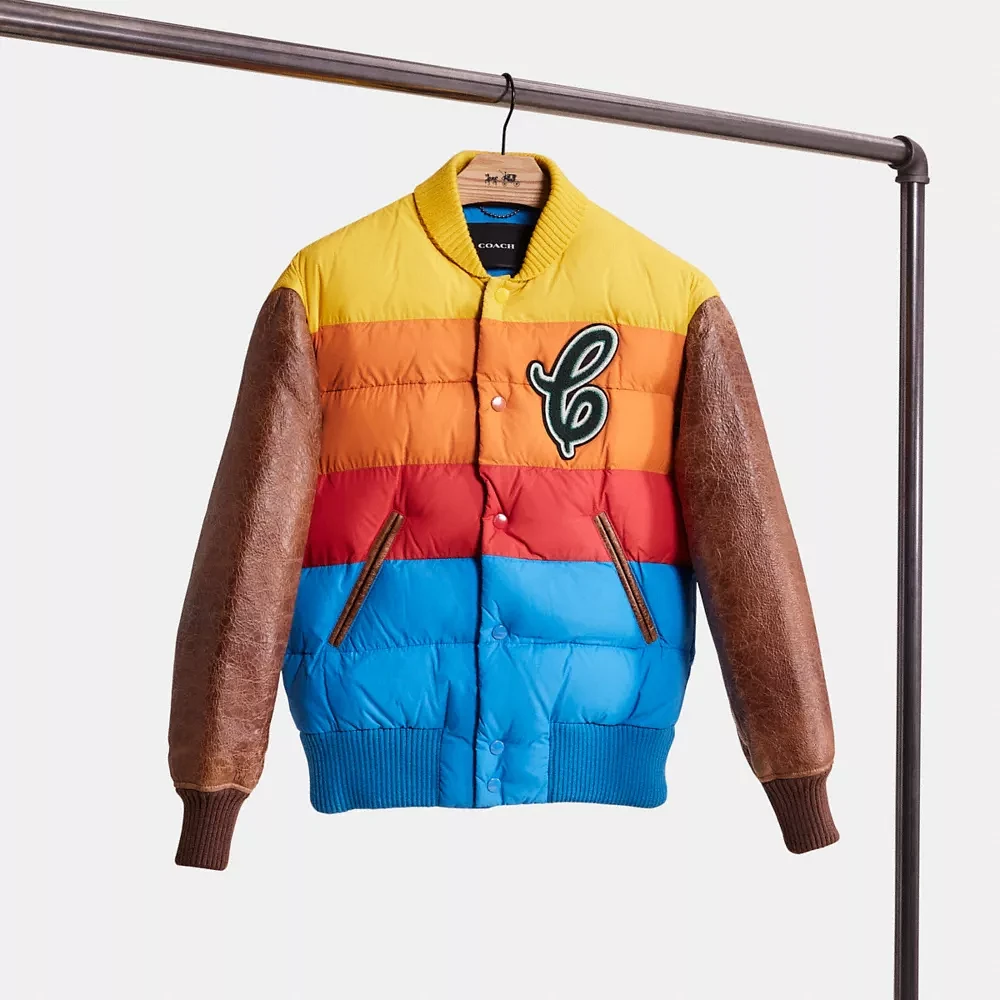 Restored Hybrid Varsity Jacket