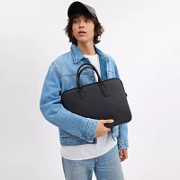Gotham Slim Briefcase Signature Canvas