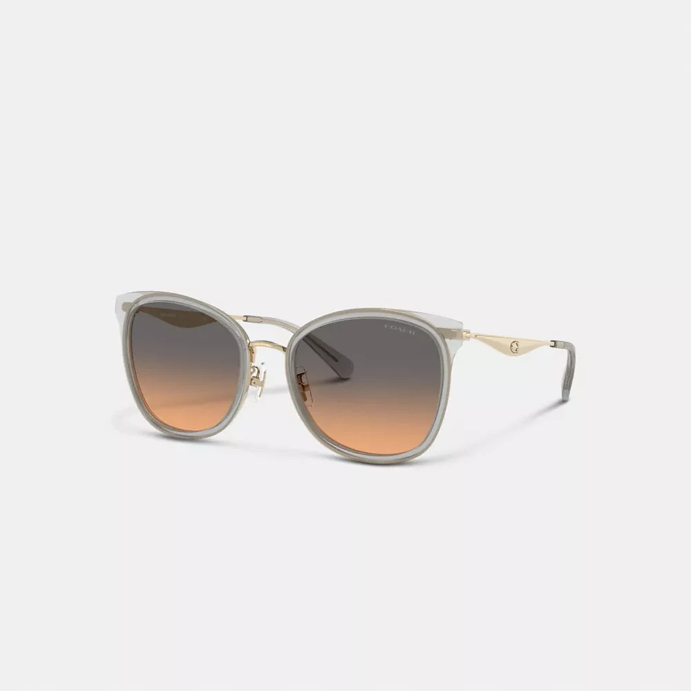 C Hardware Cat Eye Sunglasses