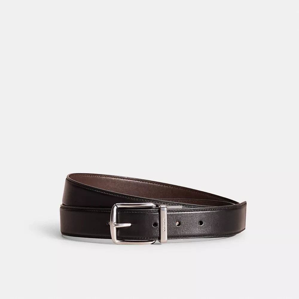 Restored Harness Buckle Cut To Size Reversible Belt