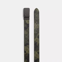Signature Plaque Buckle Cut To Size Reversible Belt With Signature Camo Print, 38 Mm