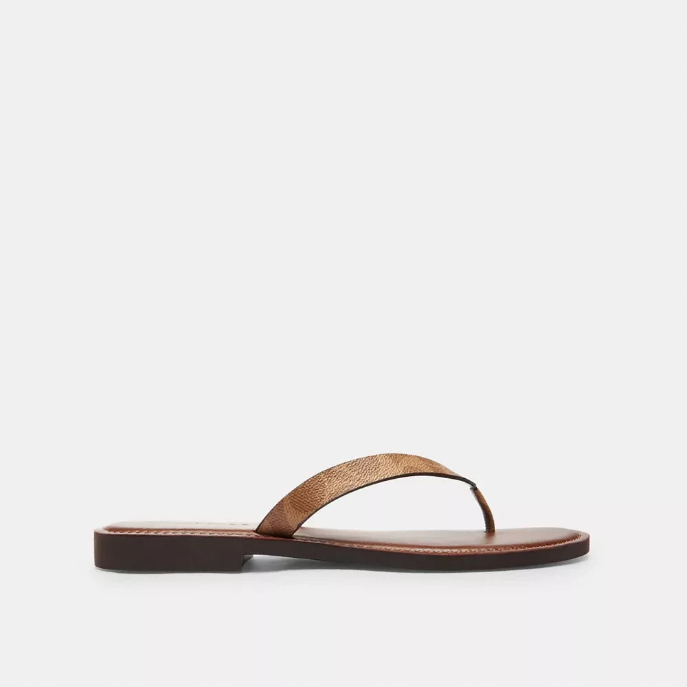 Brianna Flip Flop Signature Canvas