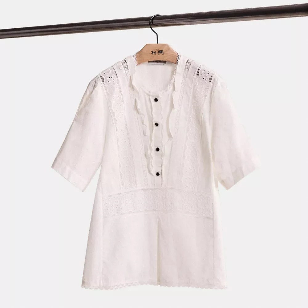 Restored Broderie Anglaise Top