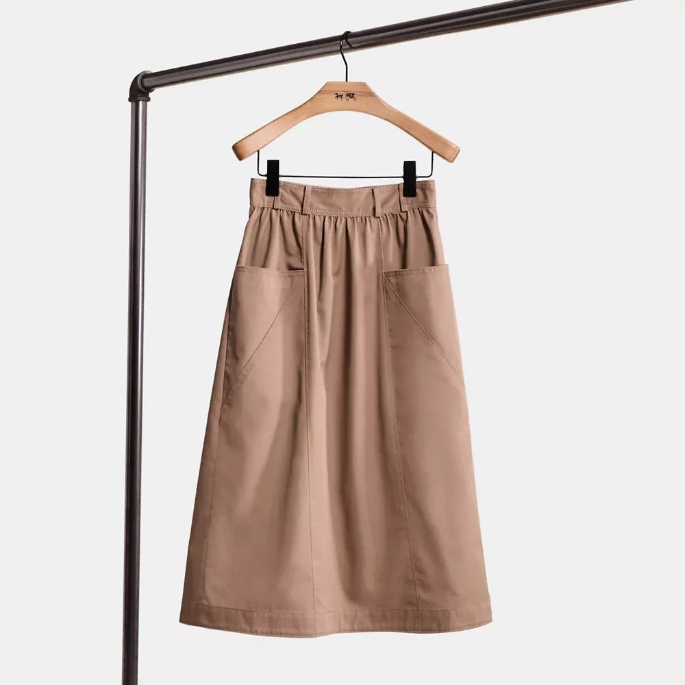 Restored Trench Skirt