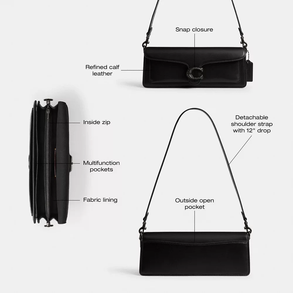 Tabby Shoulder Bag 28 With Crystal