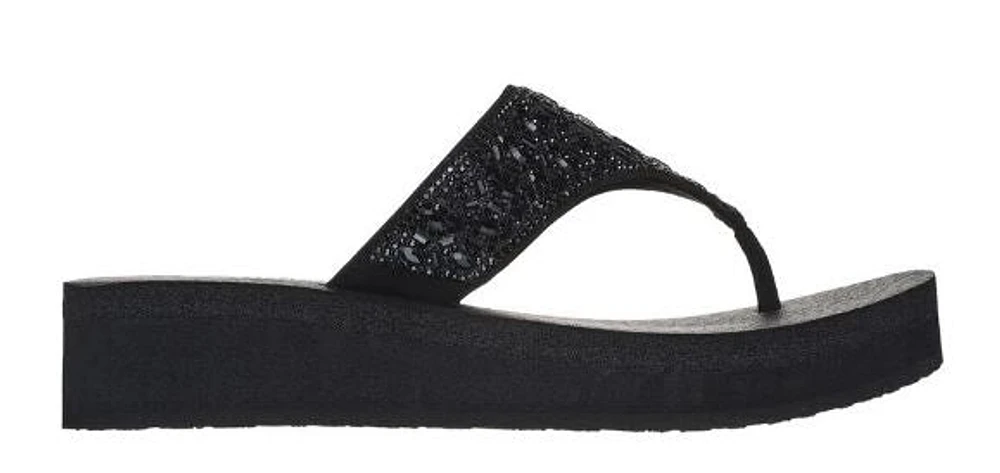 Skechers Women's Wedge Sandal Vinyasa - New Glamour: bbk