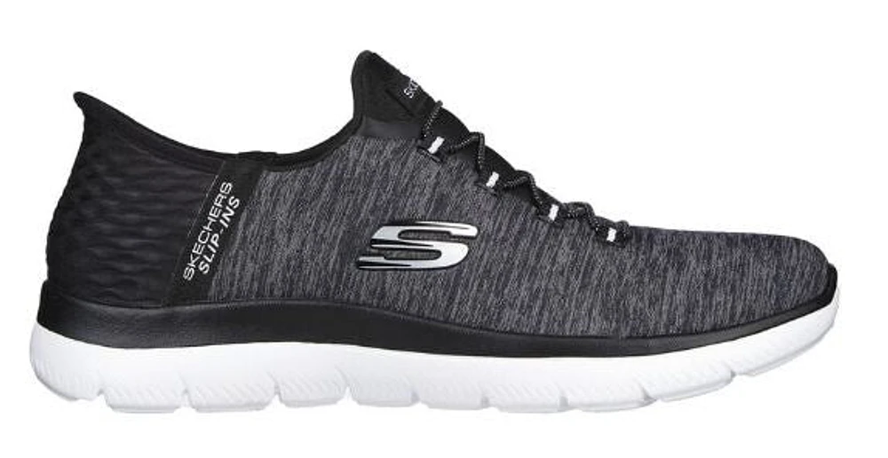 Skechers Women's Summit Slip-ins Sneakers: BKW WIDE WIDTH