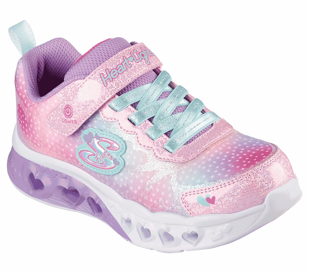 Skechers Girls S Lights Flutter Sneakers : Pkmt