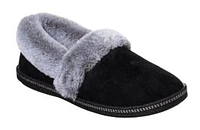Skechers Womens Cozy SLippers : blk