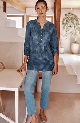 pure jill relaxed pull-on jeans