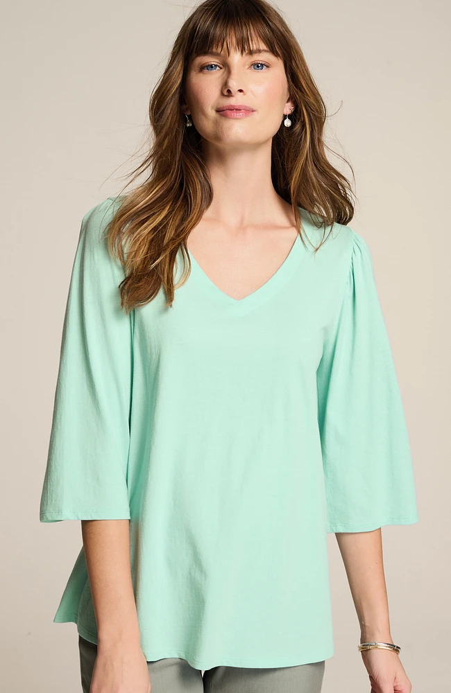 soft & light knit top
