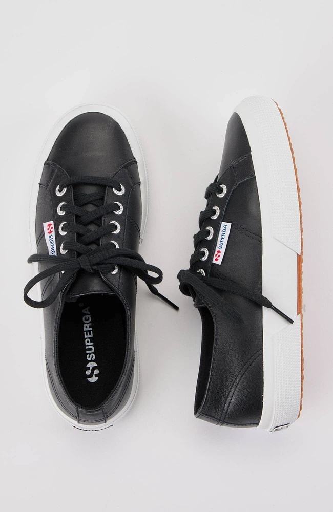 superga® 2750 nappa leather sneakers