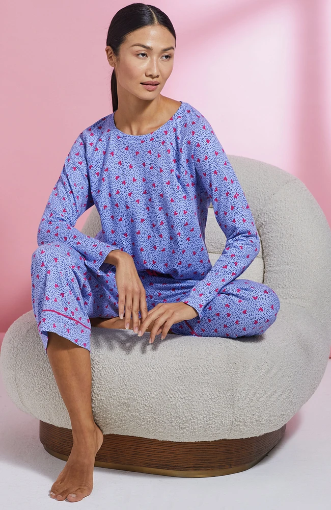 sleep ultrasoft raglan-sleeve top