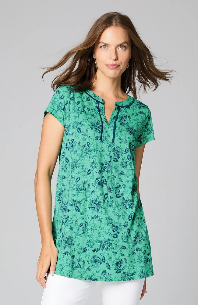 piped tunic
