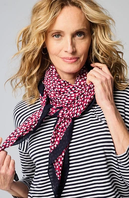 more love square scarf