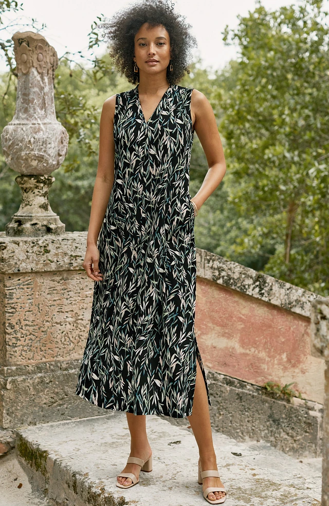 iridescent dress Iridescent Sequin V-Neck Dress – fringe co main image 1