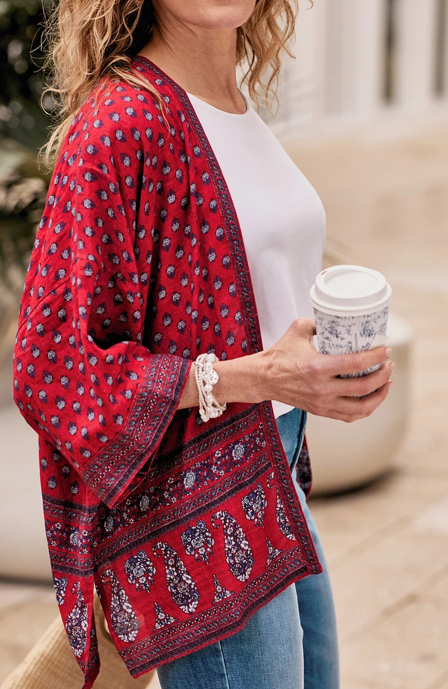 textured-cotton jacket