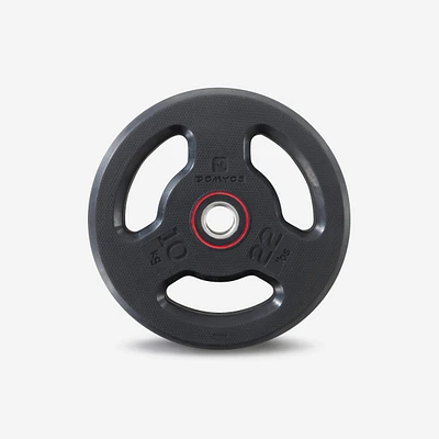 10 kg (22 lb) Rubber Weight Plate with Handles