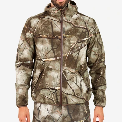 Waterproof Silent Hunting Jacket - Treemetic 500 Camo