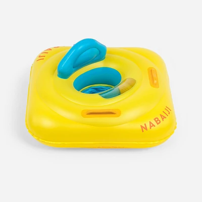 Babies' Inflatable Pool Ring with Seat and Handles 7-11 kg - Yellow