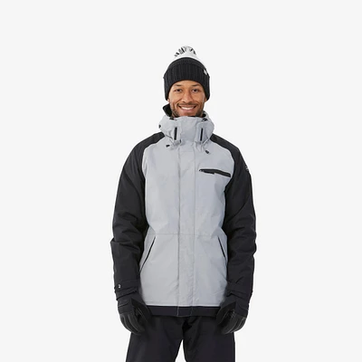 Men’s Durable and Fully Watertight Snowboard Jacket, SNB 100