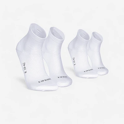 Fine Crew Running Socks x2 pairs