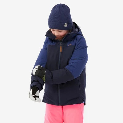 Kids’ Warm and Waterproof Ski Jacket, 900 Age 8-14