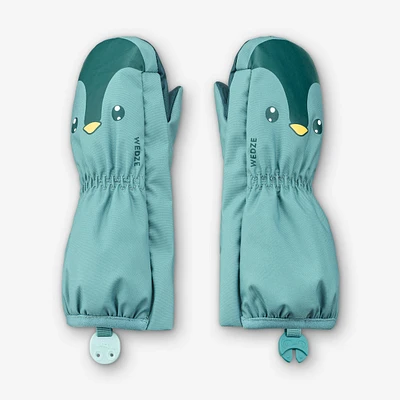 Babies' Warm and Waterproof Ski Mittens