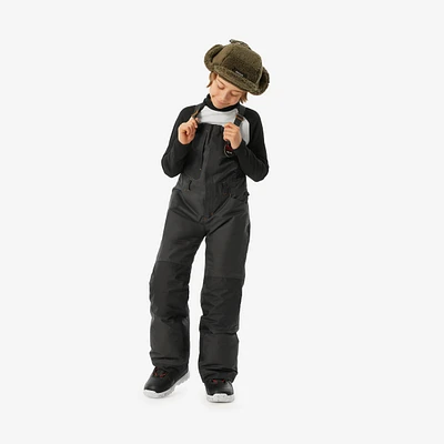 Kids’ Ski and Snowboard Bib Pants with Knee Pads