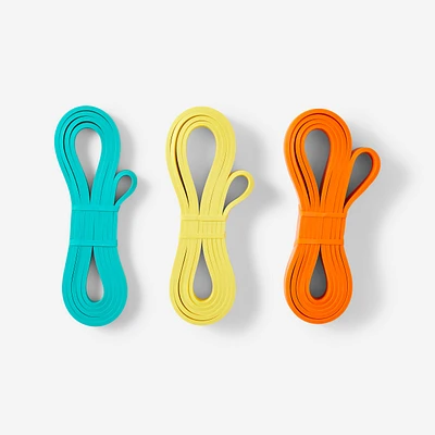 Resistance Bands x3 - 15 kg, 25 kg, 35 kg
