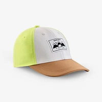 Kids' Hiking Cap - MH 100 Ages 2-6 Beige/Yellow