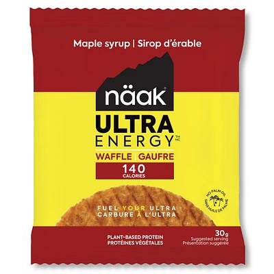 Energy Waffle, Maple Syrup