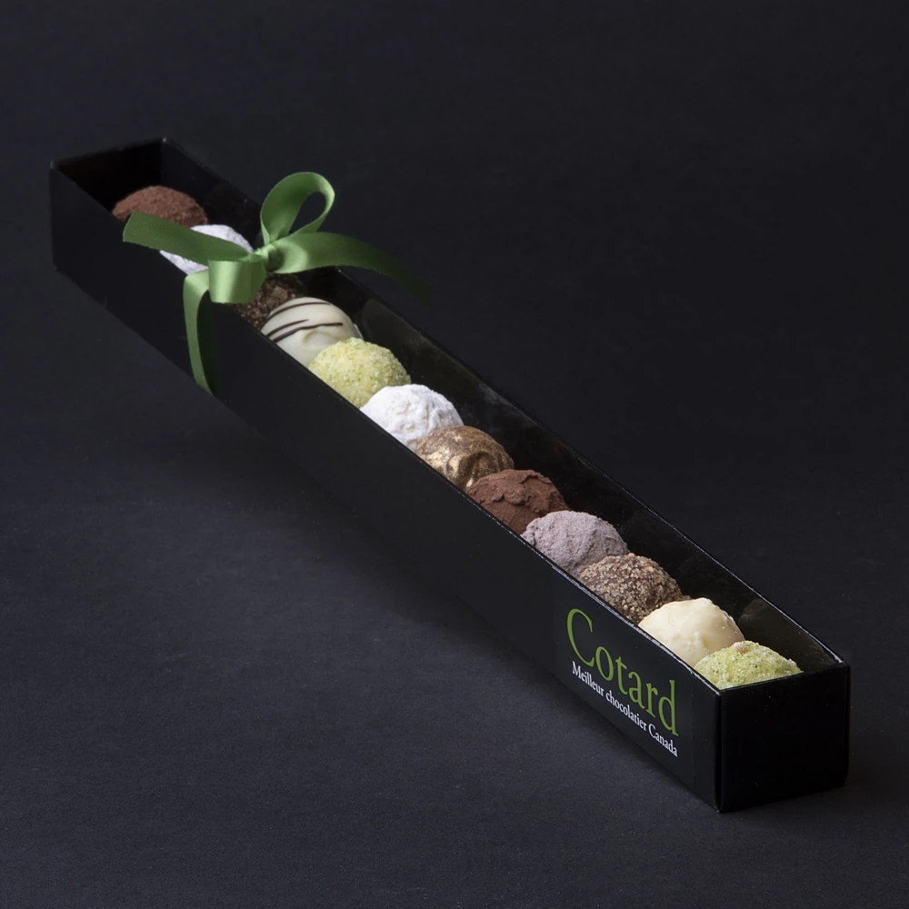 Boîte de 12 truffes