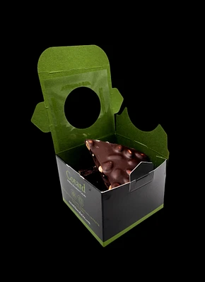 Dark Chocolate Almond Bark Pieces