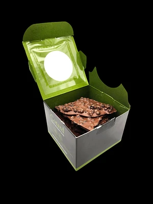 Écorce bleuets chocolat au lait