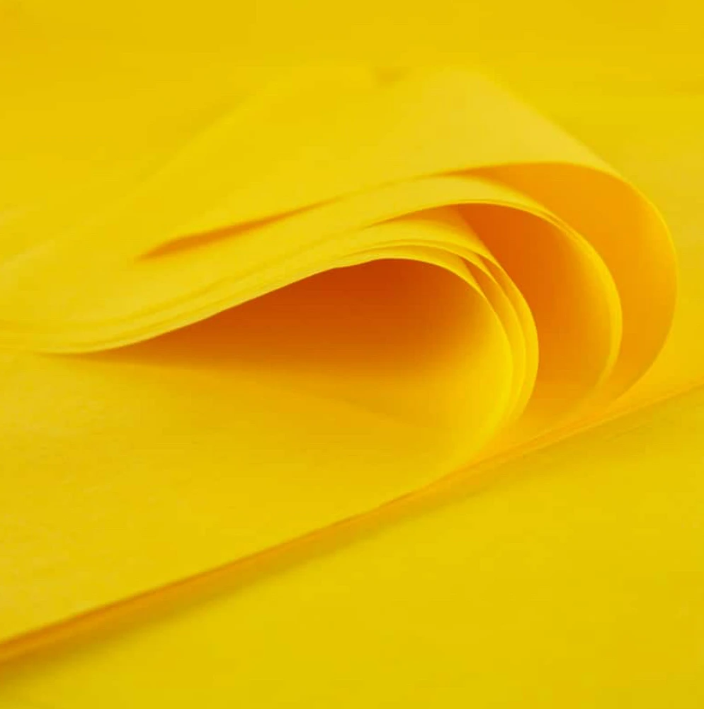 Z-h-Yellow tissue paper -13177Y