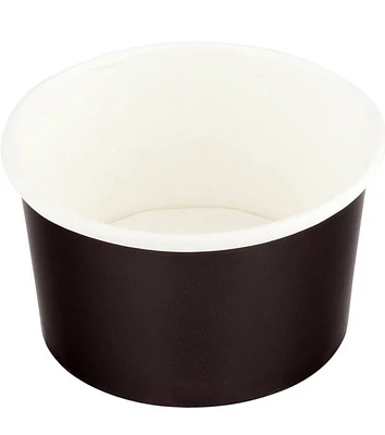 B-200x black ice cream cup