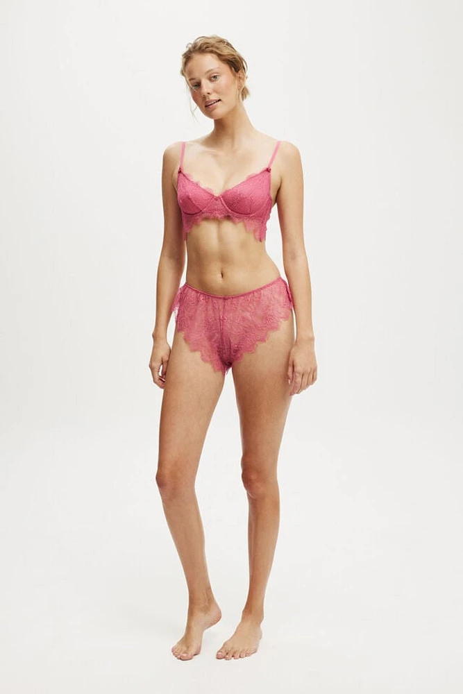 Eyelash Lace Underwire Bra
