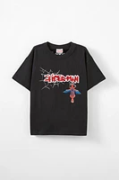 Spiderman Drop Shoulder Short Sleeve Tee