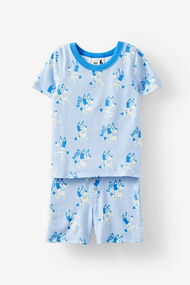 Bluey Super Soft Short Sleeve Pajama Set