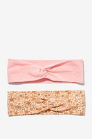 Ballet Twist Headband 2Pk