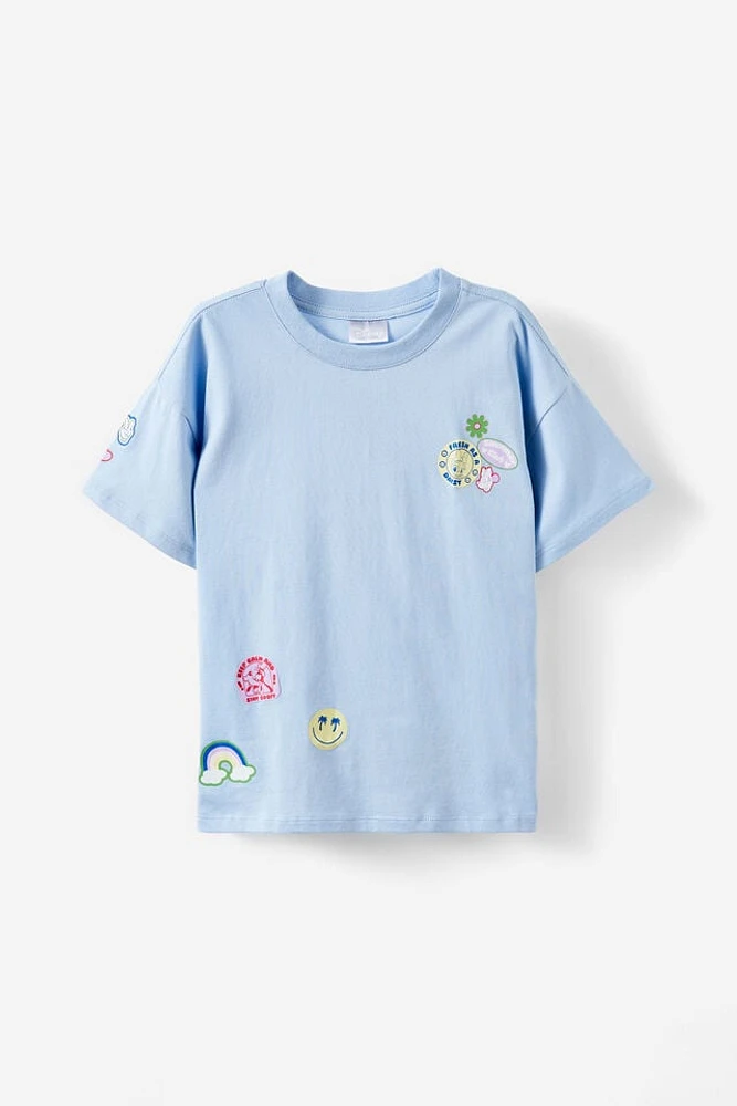 Mickey Mouse Drop Shoulder Short Sleeve Tee