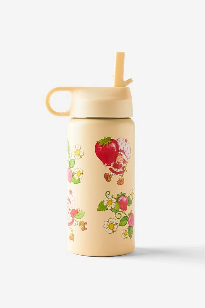 Strawberry Shortcake Kids Metal Drink Bottle