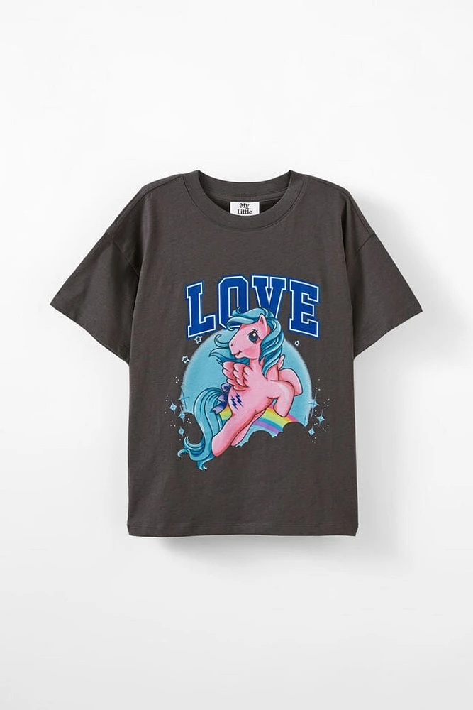 My Little Pony Drop Shoulder Short Sleeve Tee