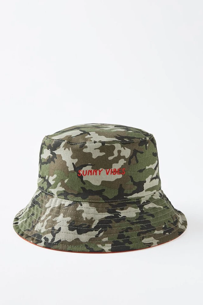 Kids Reversible Bucket Hat
