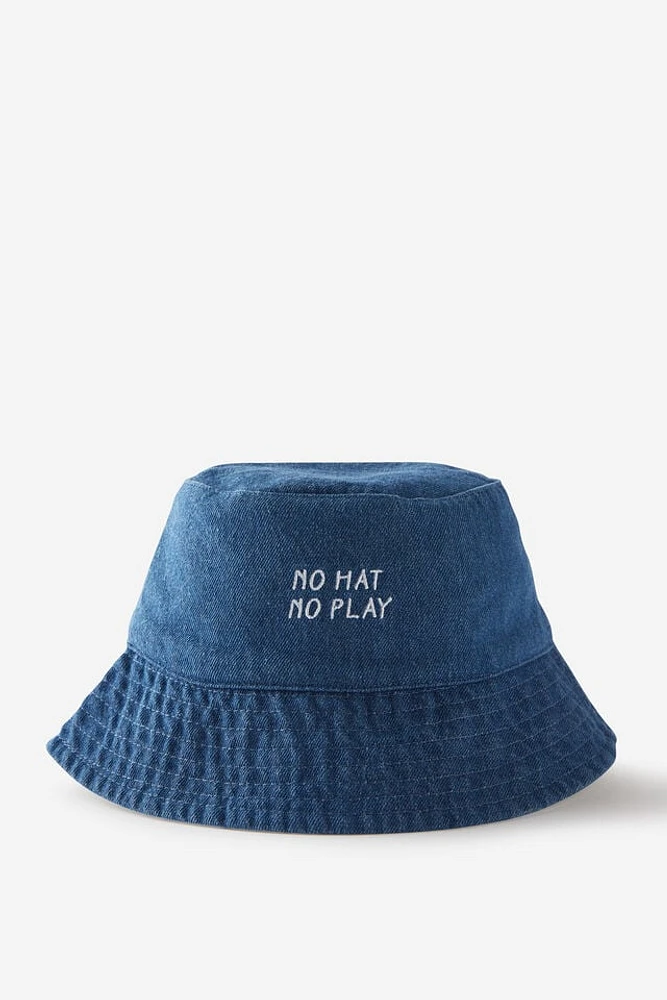 Kids Reversible Bucket Hat