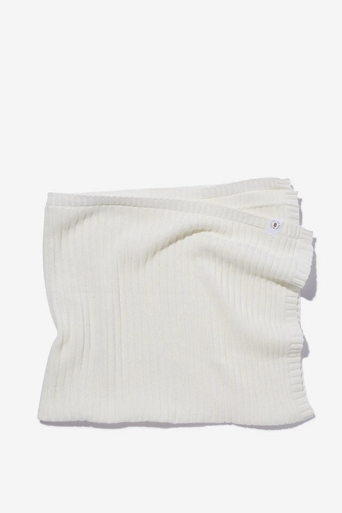 Organic Knit Blanket