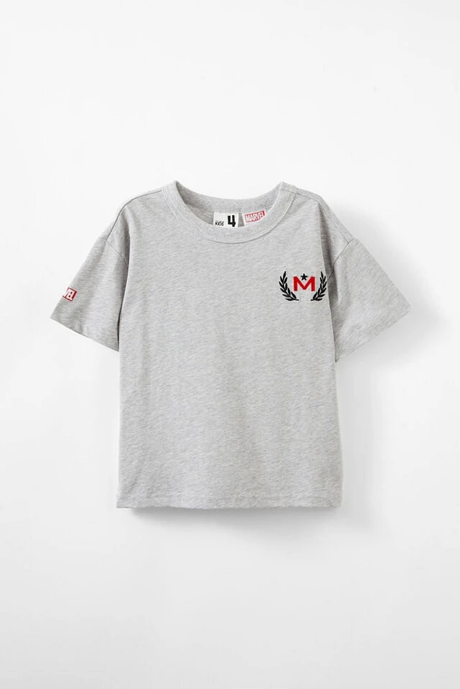 Marvel Drop Shoulder Short Sleeve Tee